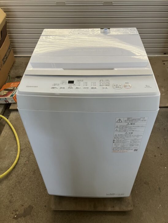 東芝 5.0キロ 全自動洗濯機 AW-5GA2 2023年製を【高価買取】北名古屋市
