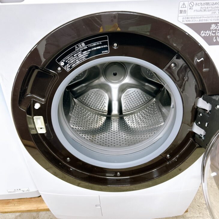 福島県鮫川村にて日立 ドラム式洗濯乾燥機 BD-STX110GR 2021年製を出張