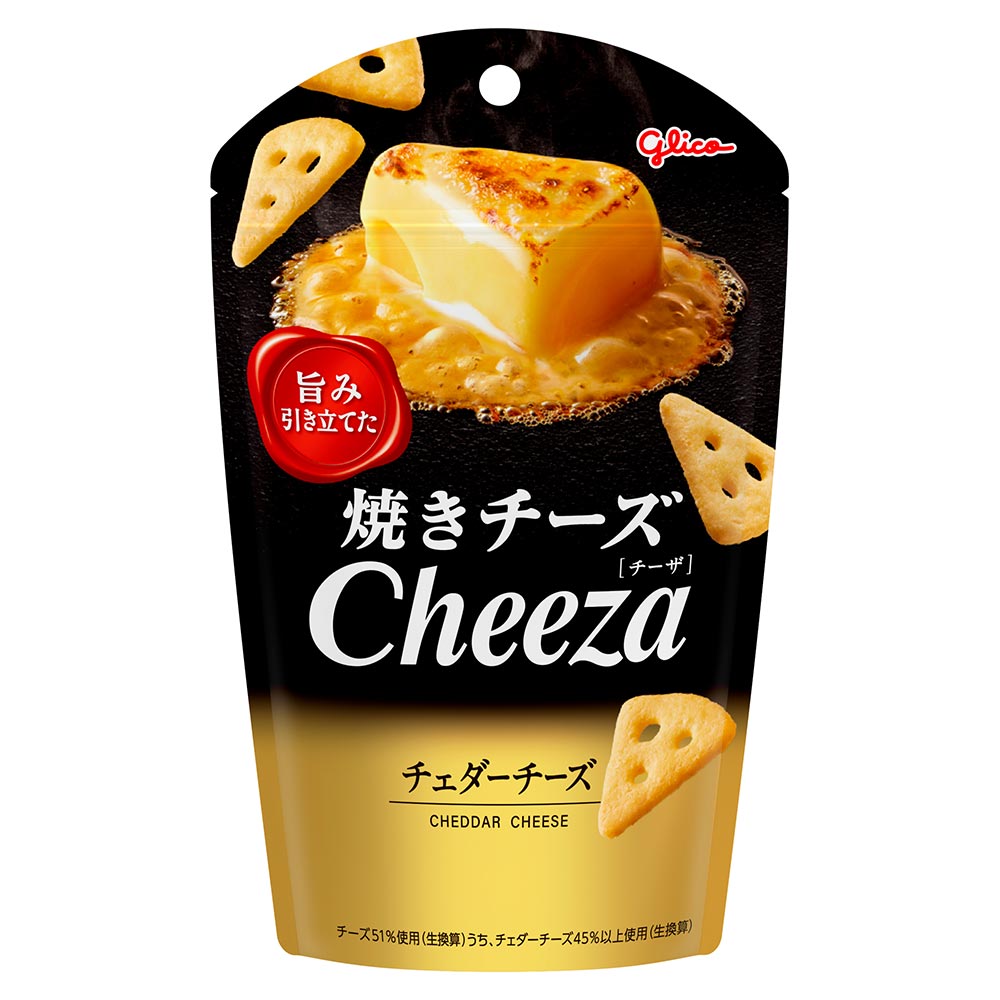 グリコ Cheeza チェダーチーズ 32g｜格安・安いお酒の通販／配達なら