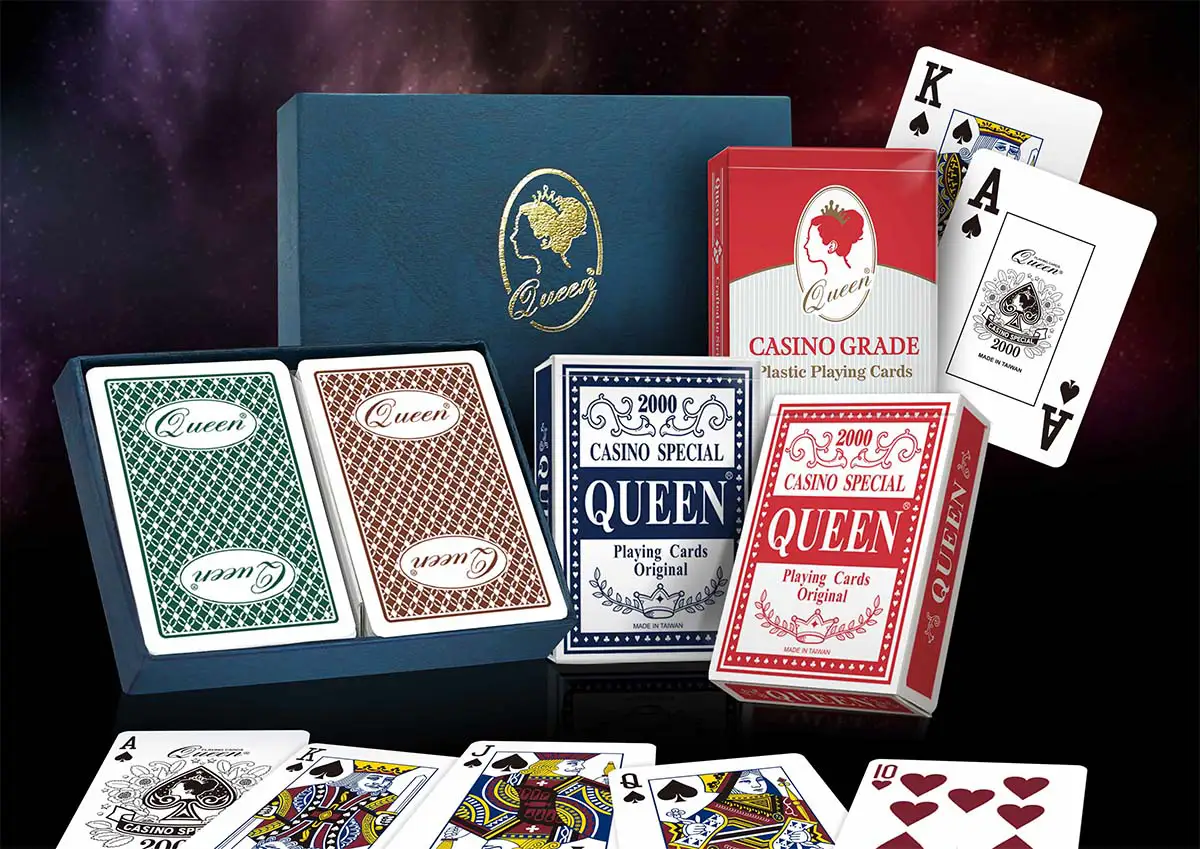クイーンカジノグレード紙製トランプ | 1979年創業のトランプメーカー