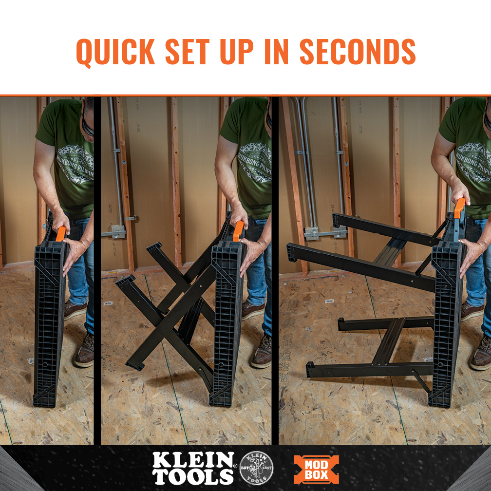 MODbox™ Folding Work Bench - 54410MB | Klein Tools