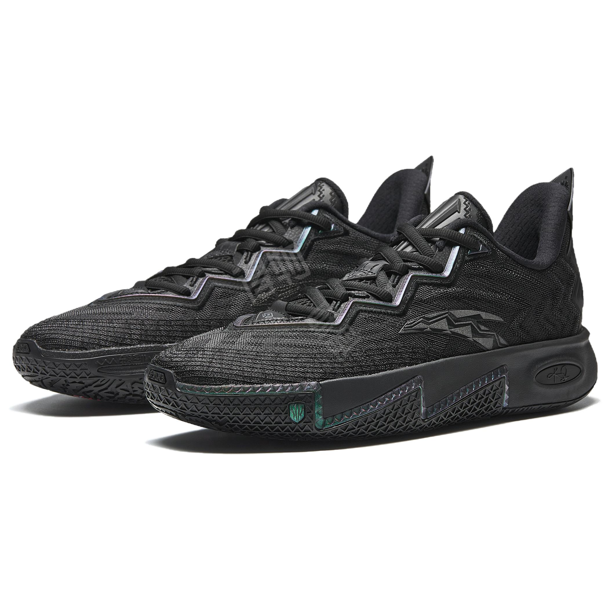 ANTA Kai 2 'Triple Black' | Kyrie Irving Basketball Shoes
