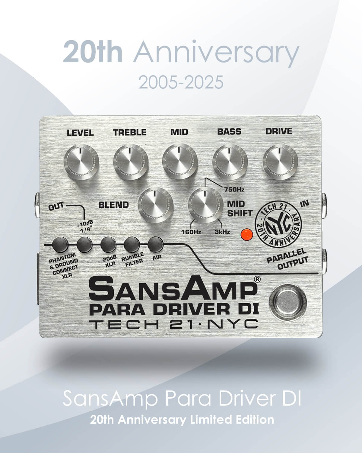 世界限定500台の「TECH21 20th Anniversary Limited Edition PARA