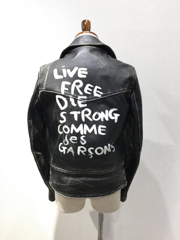 COMME des GARCONS×Lewis Leathers 名作コラボライダースジャケット
