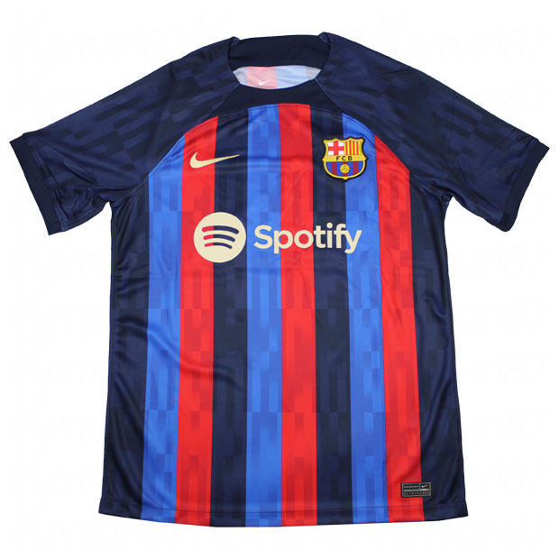Kemari87 KISHISPO / FCバルセロナ 22-23 ホーム 半袖レプリカ