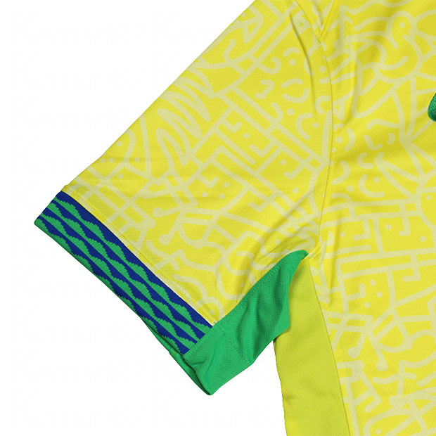 Kemari87 KISHISPO / ブラジル代表 2024 ホーム 半袖レプリカ