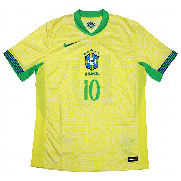 Kemari87 KISHISPO / ブラジル代表 2024 ホーム 半袖レプリカ