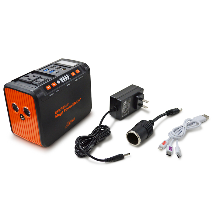 エバーブライト メガパワーステーション 多機能ポータブル電源|商品説明