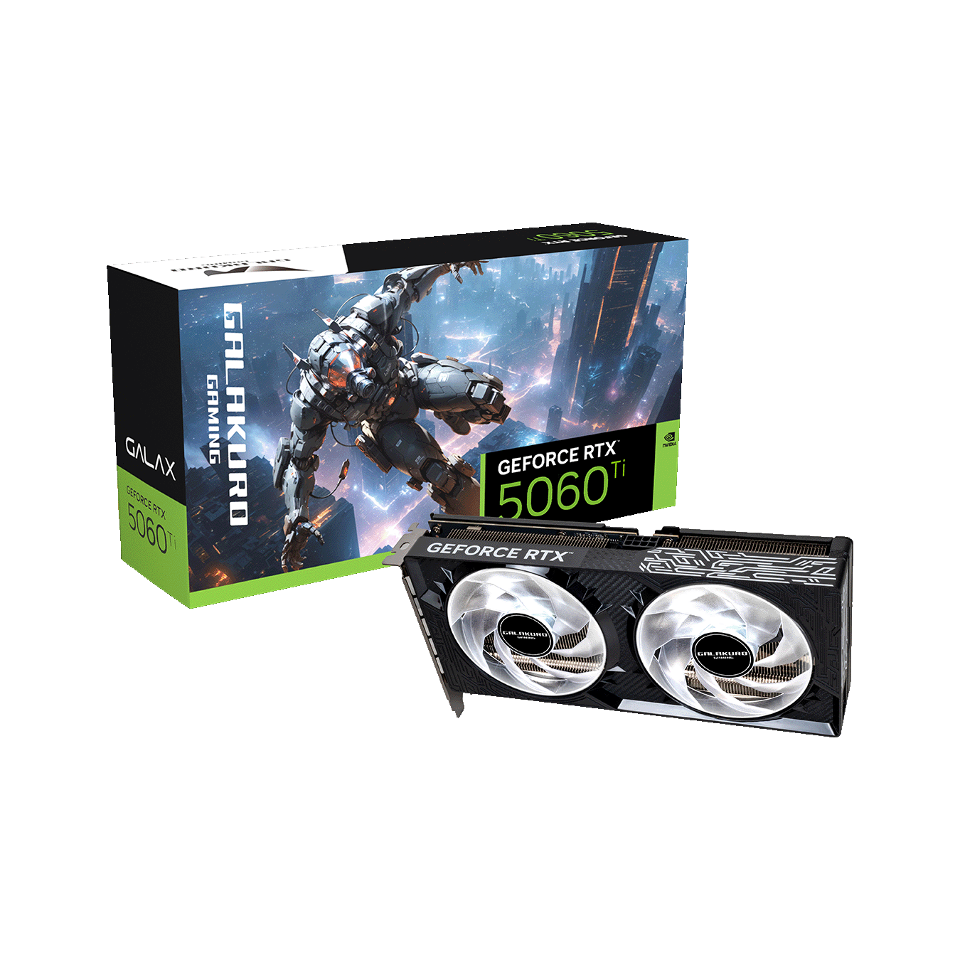 GG-RTX5060-E8GB/OC/DF | GG-RTX5060-E8GB/OC/DF | 玄人志向 GALAKURO