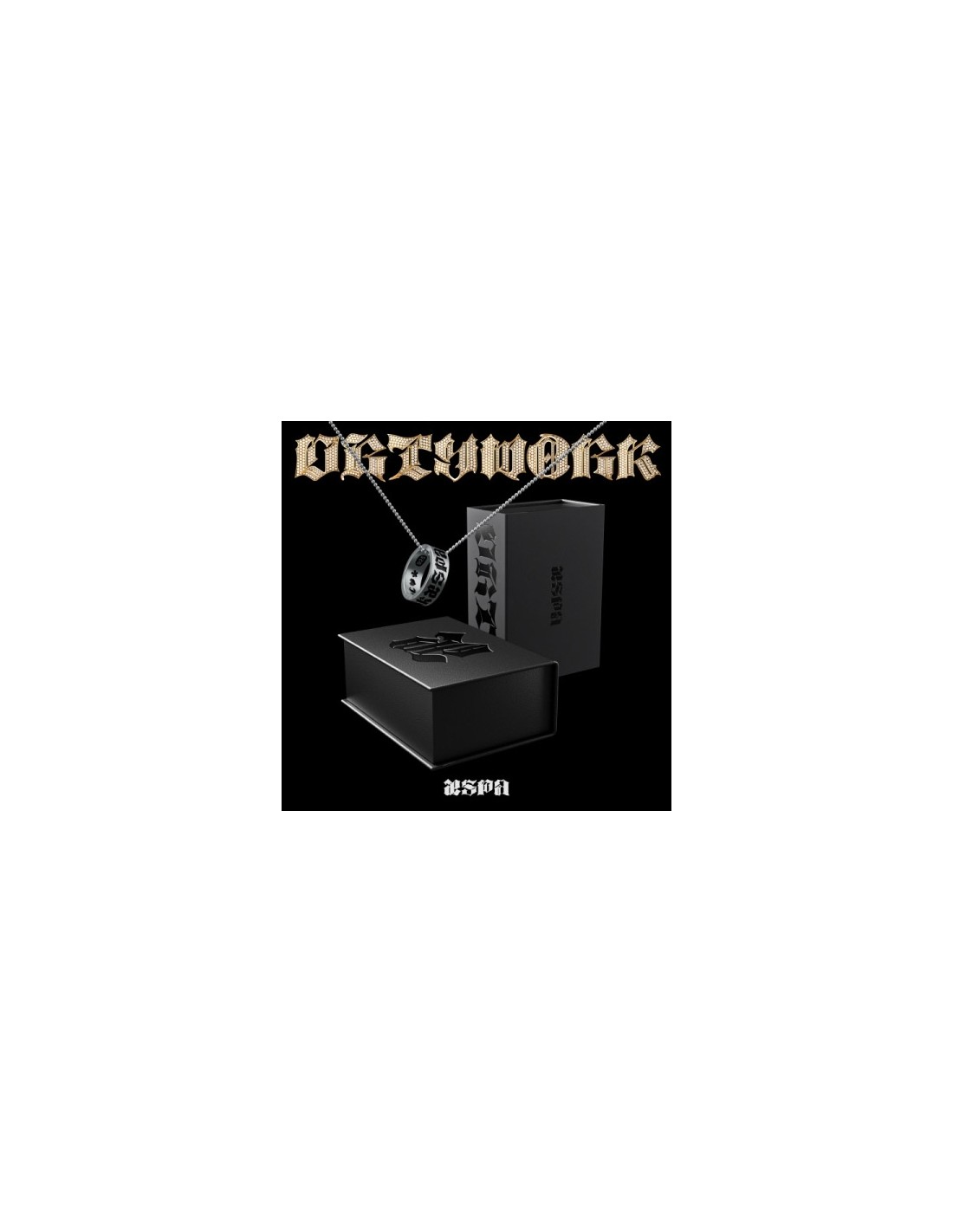 Smart Album] aespa Single Album - DIRTY WORK (Dirty Crew Ring Ver