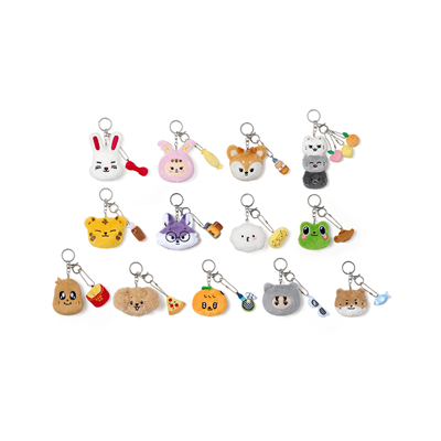 SEVENTEEN MINITEEN 2ND OFFICIAL MD [FACE PLUSH KEYRING] - Kpop USA