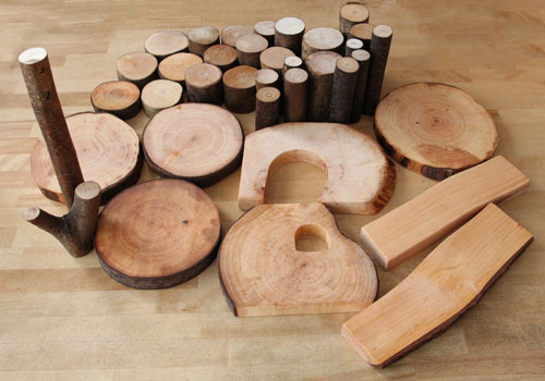 ツリーブロックス袋入り：自然のままだから何でも合う | krtek select toys