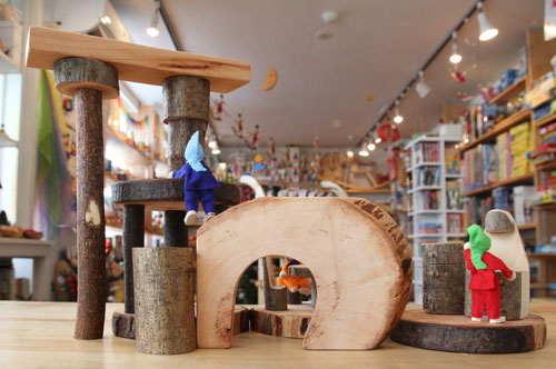 マジックウッド キッチンセット：ツリーブロックスと一緒に | krtek