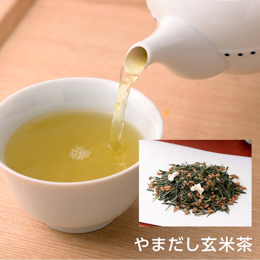 やまだし玄米茶 200g 錦市場【茶・やまだしや】