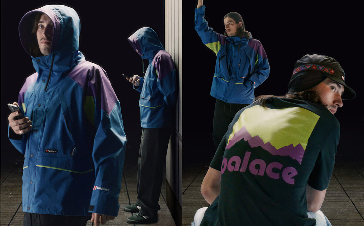 Palace Skateboards' stunning take on the Berghaus classic from the