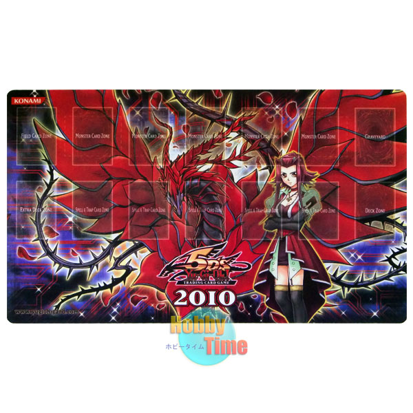 英語版 プレイマット Win a Mat 2010 十六夜アキ & ブラック・ローズ