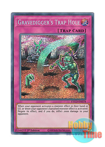 英語版 ETCO-EN078 Gravedigger's Trap Hole 墓穴ホール (シークレット