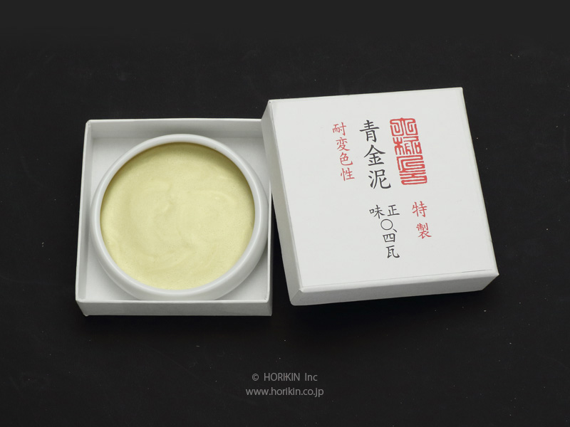 純金泥 鉄鉢入 | 材料を探す | 堀金箔粉（HORIKIN）