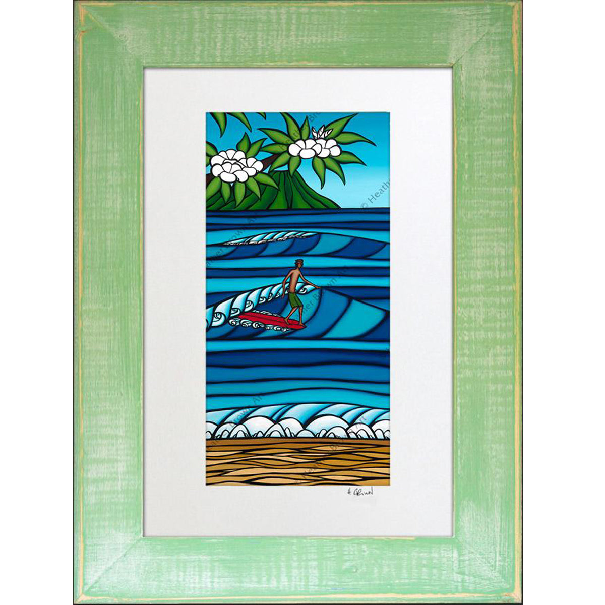 ホノルルサーフ-製品-ヘザーブラウンアート – Heather Brown Art