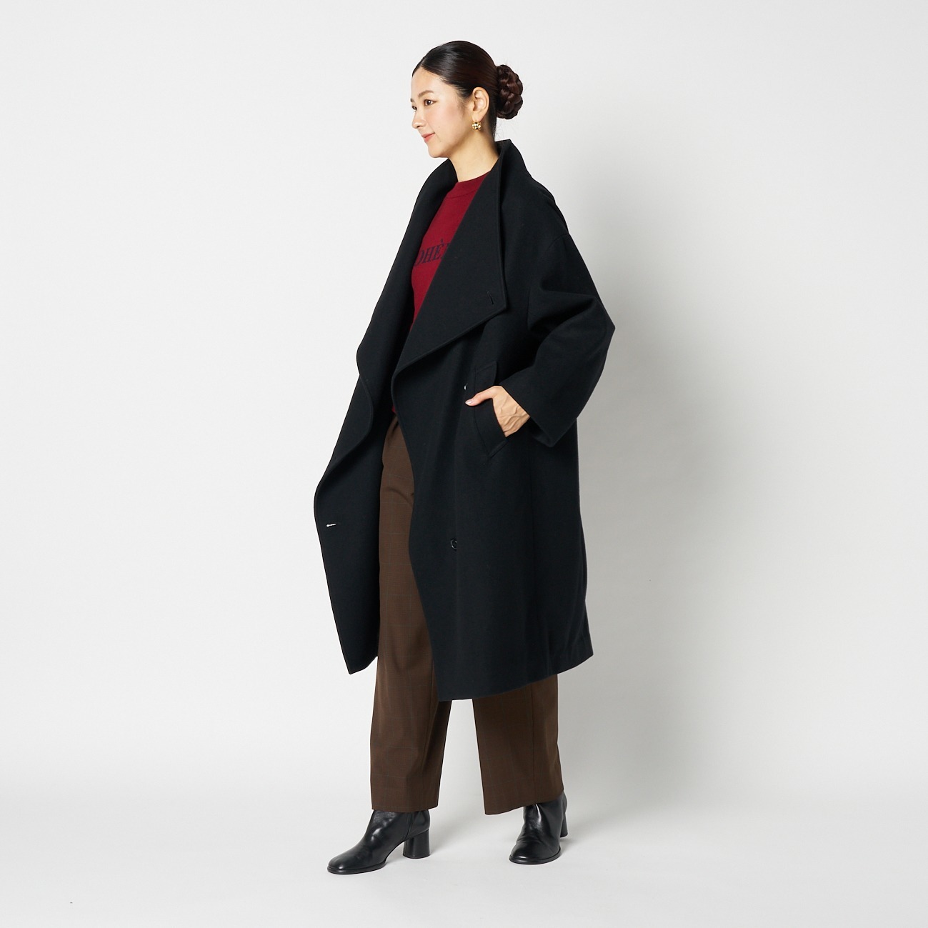 WOOL STAND COLLAR COAT｜HELIOPOLE｜HÉLIOPÔLE（エリオポール）公式