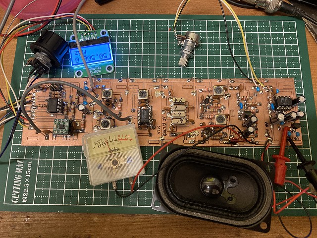 モジュールタイプの50MHz-QRP-AMトランシーバーの製作 | henteko.org