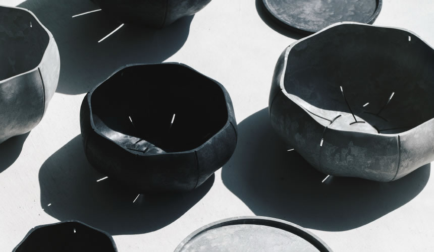 八幡化成株式会社』|Sen Roly Pots Shallow セン ローリーポット 丸 浅型