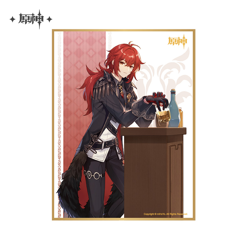 原神 コラボカフェ2022 色紙｜HAKUTEA