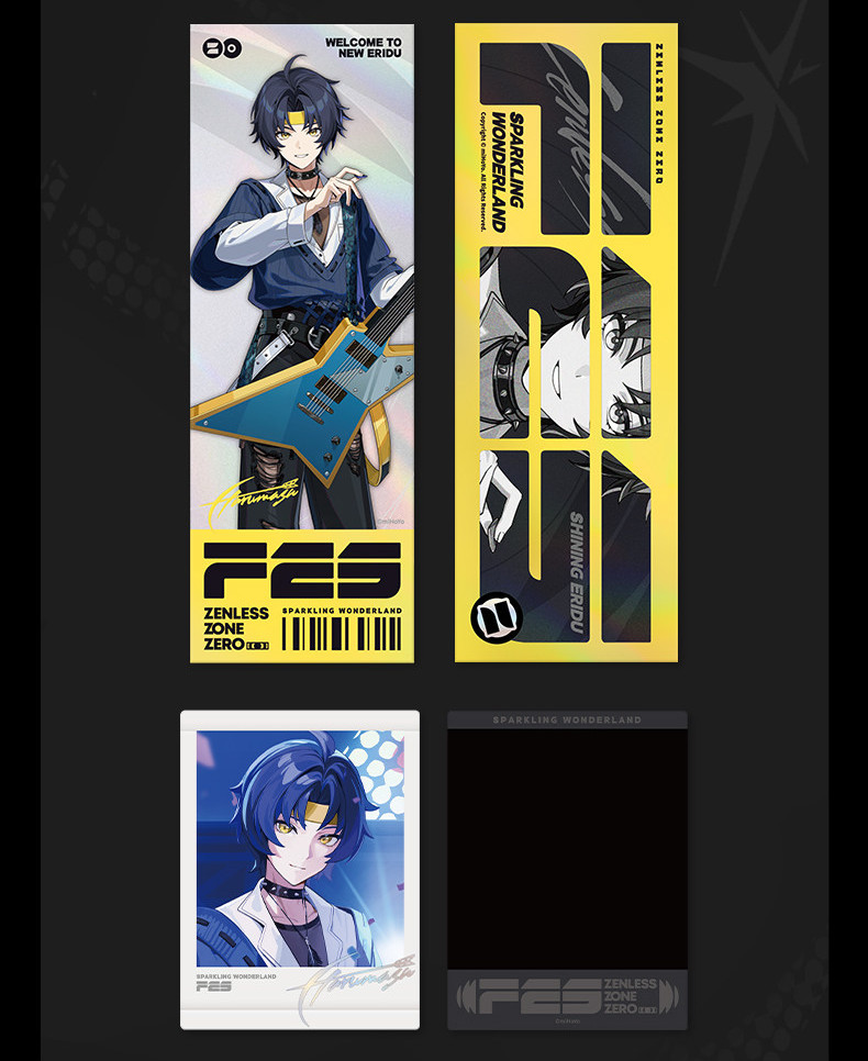 ZZZ 28pt】ゼンレスゾーンゼロ 2025 FES ホログラムカードセット - HAKUTEA