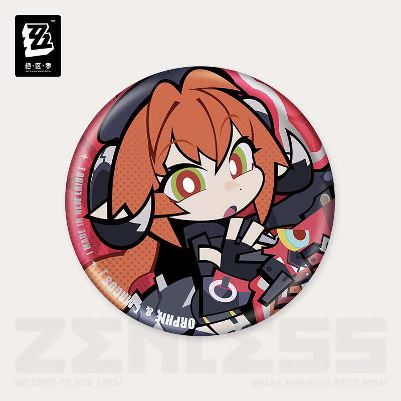 ZZZ 16pt】ゼンレスゾーンゼロ ちびキャラ缶バッジ オボルス小隊 - HAKUTEA