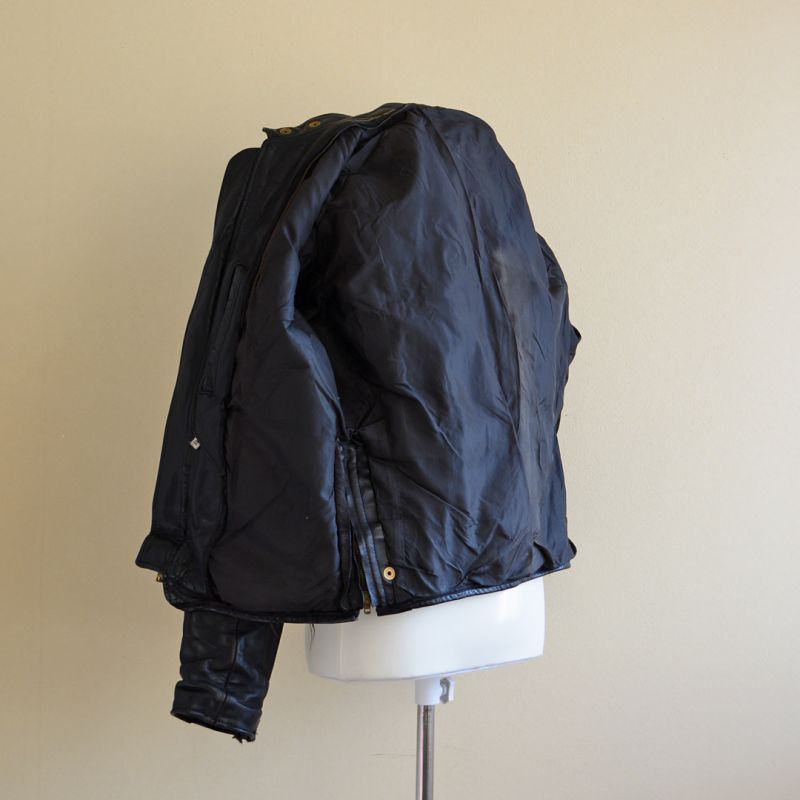1980s BRANDED GARMENTS シングルライダースジャケット 表記38 - 古着