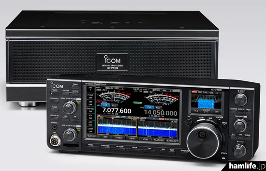 アマチュア無線機の受賞は2年ぶり＞アイコム「IC-7760」とJVC