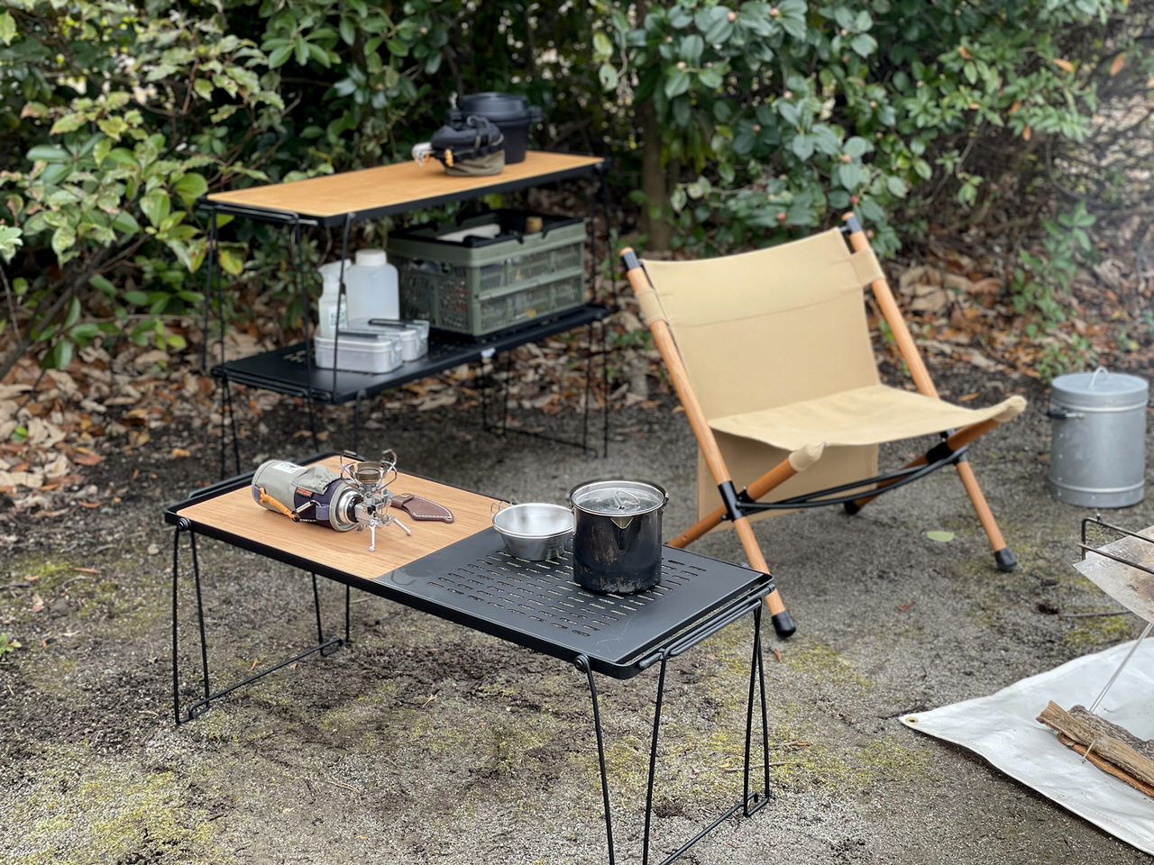 NEW ITEM】設営が簡単な折りたたみ式アウトドアテーブル“ステラ