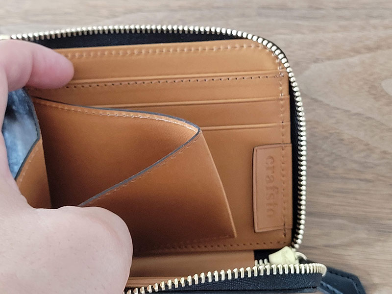 クラフスト L字ファスナーウォレット ミニ財布 シェルコードバン L字