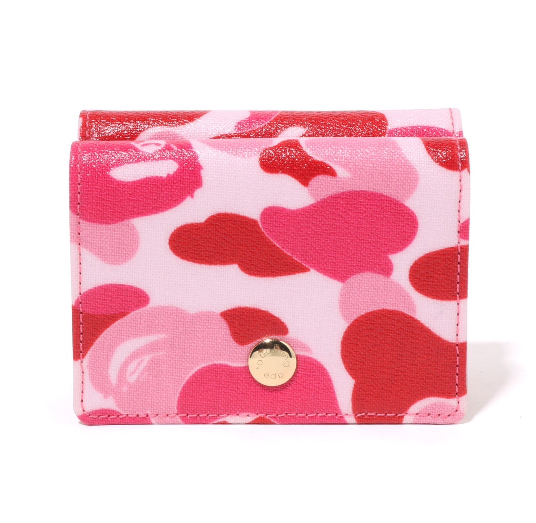 A BATHING APE Ladies' ABC CAMO WALLET – happyjagabee store