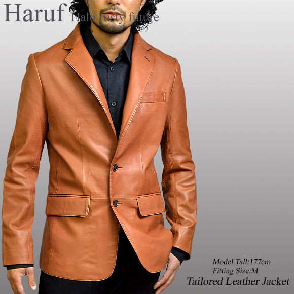 レザーテーラードジャケット レザージャケット テーラードジャケット
