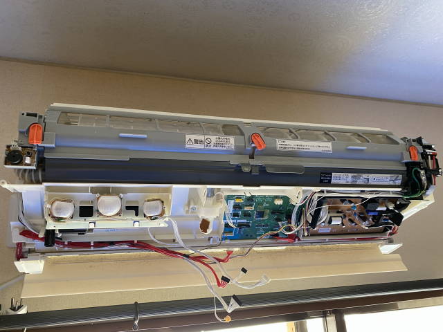 カビないエアコン？パナソニック、エオリア（お掃除機能無し、ナノイー