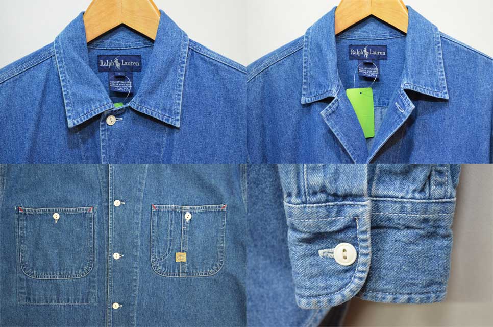 90's Ralph Lauren デニムシャツ “POLO COUNTRY” - used&vintage box