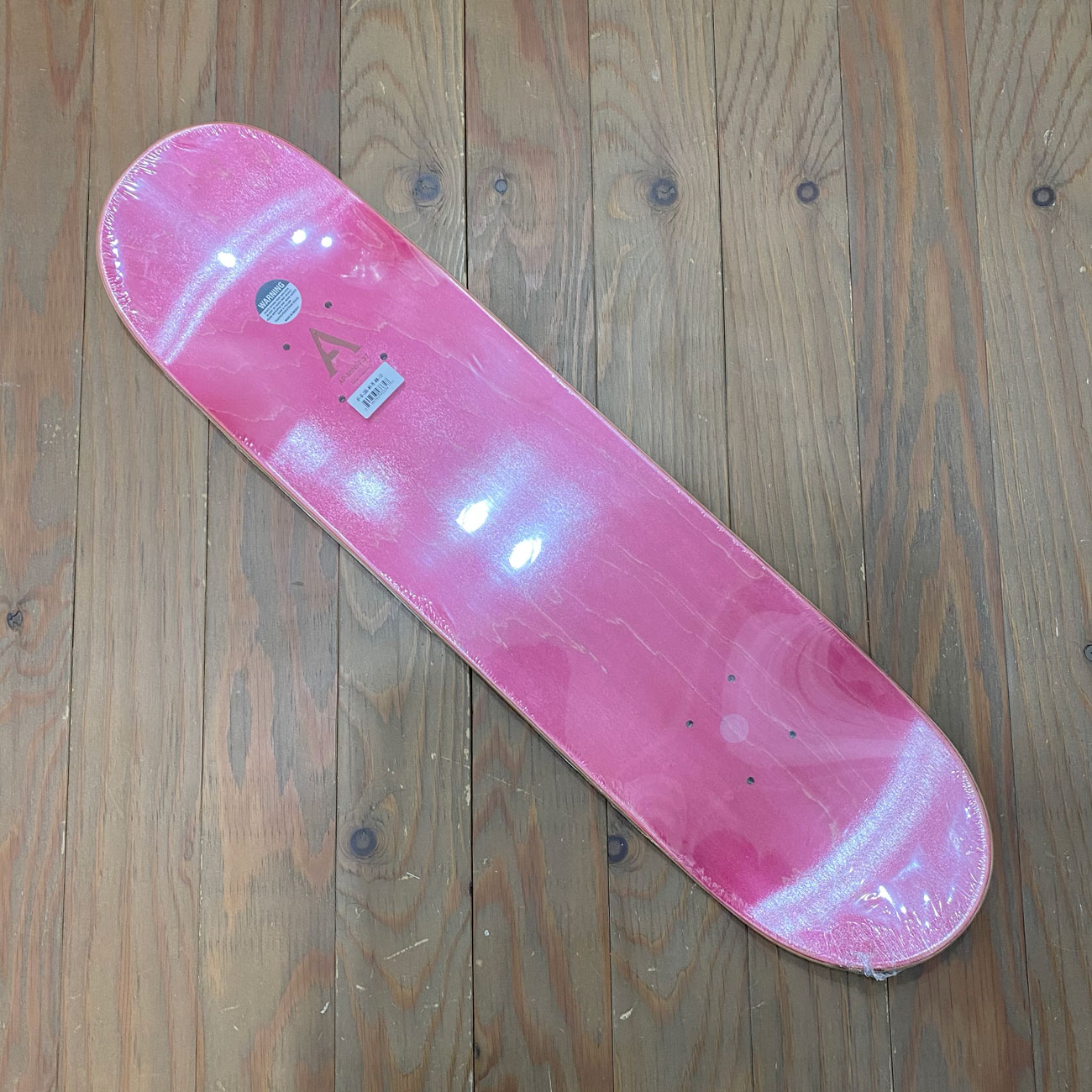 APRIL OG LOGO WHITE PINK MINI DECK 7.37inch | 東京のスケートボード