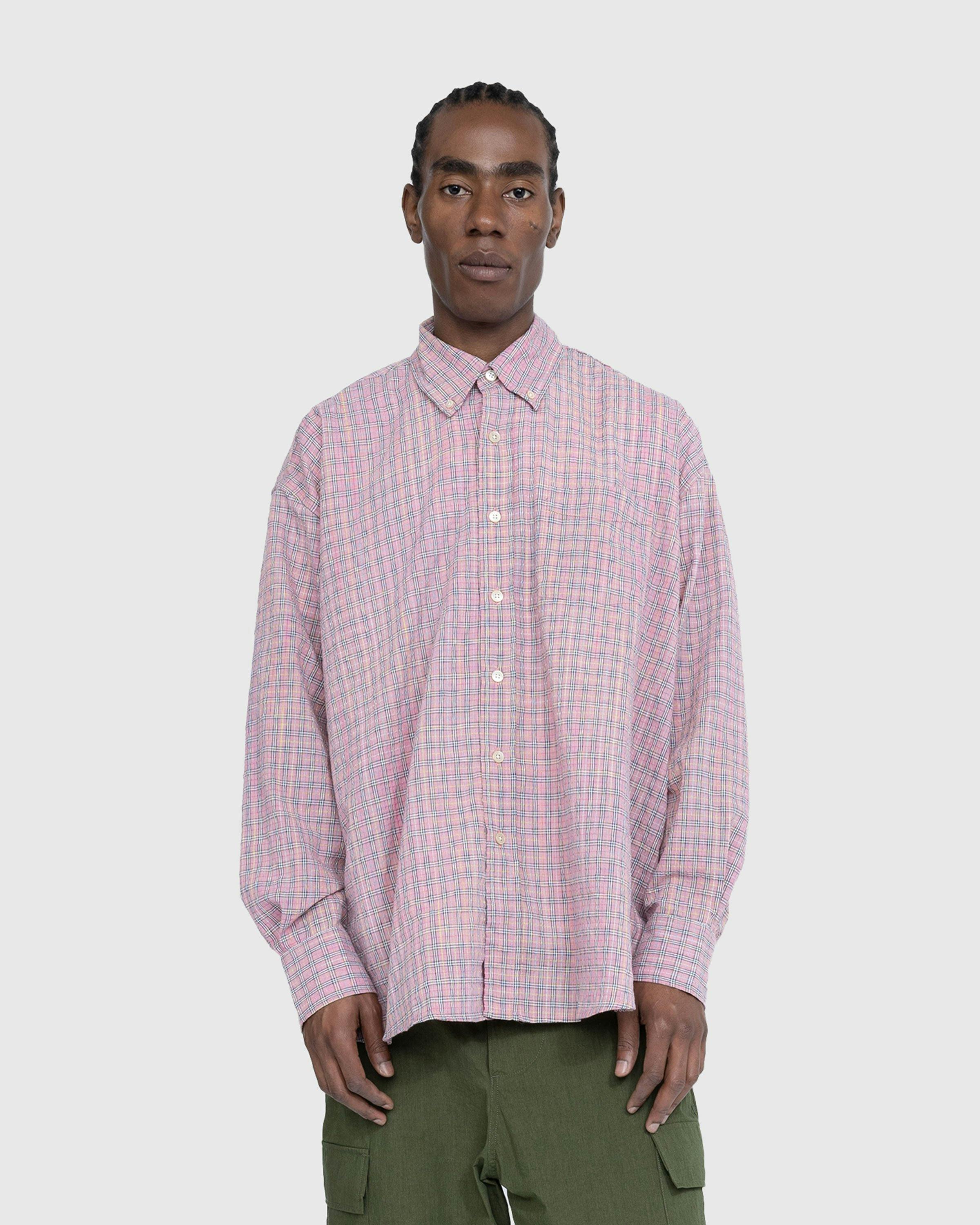 Our Legacy – Borrowed BD Shirt Pink Kimble Check