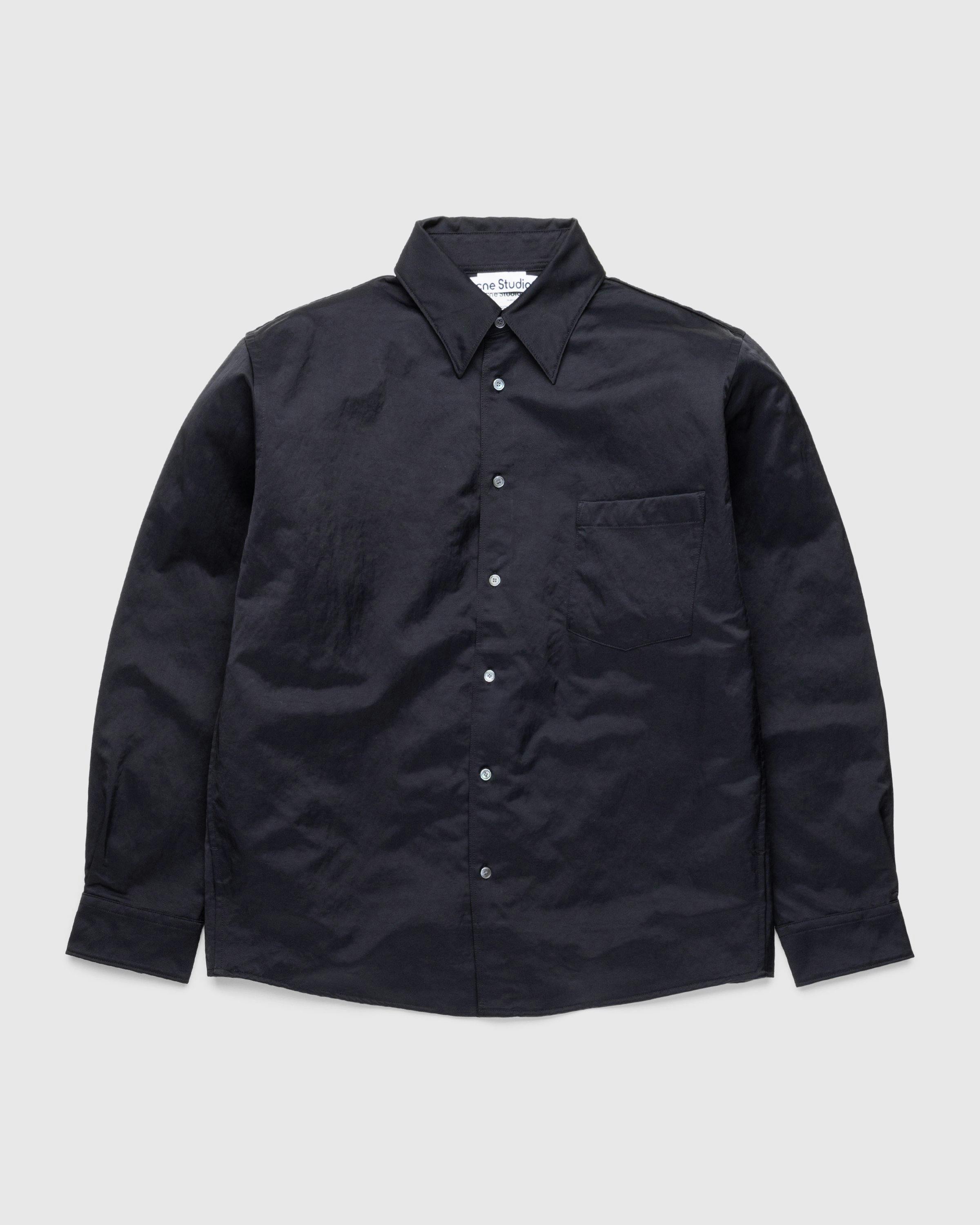 Acne Studios – Nylon Overshirt Black