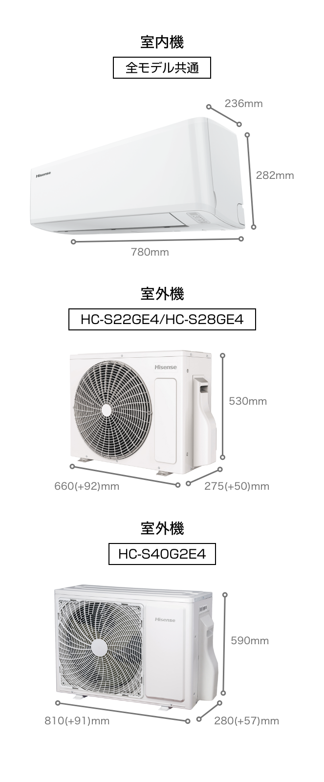 ルームエアコン Sシリーズe | ハイセンスジャパン株式会社