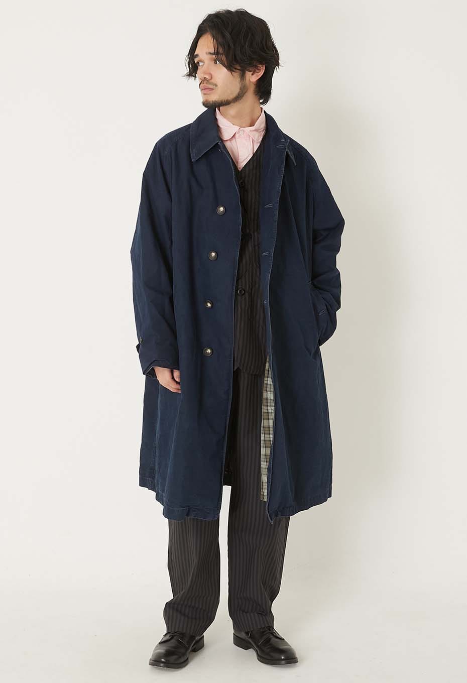 インディゴ ウェザークロス バルマカーンコート | BLUE BLUE
