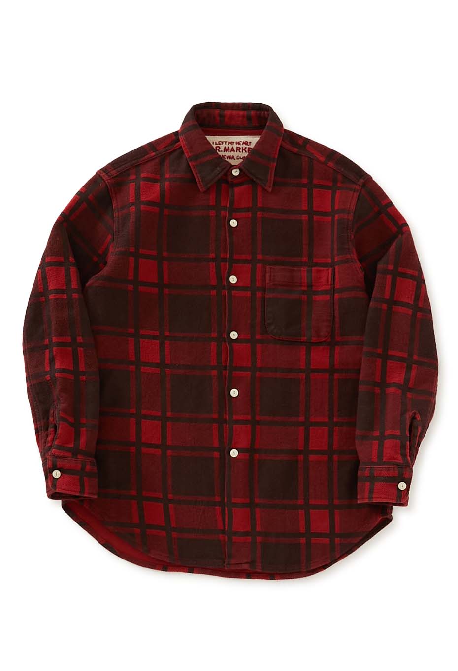 インディアプリント ブロックネルチェックシャツ | HOLLYWOOD RANCH