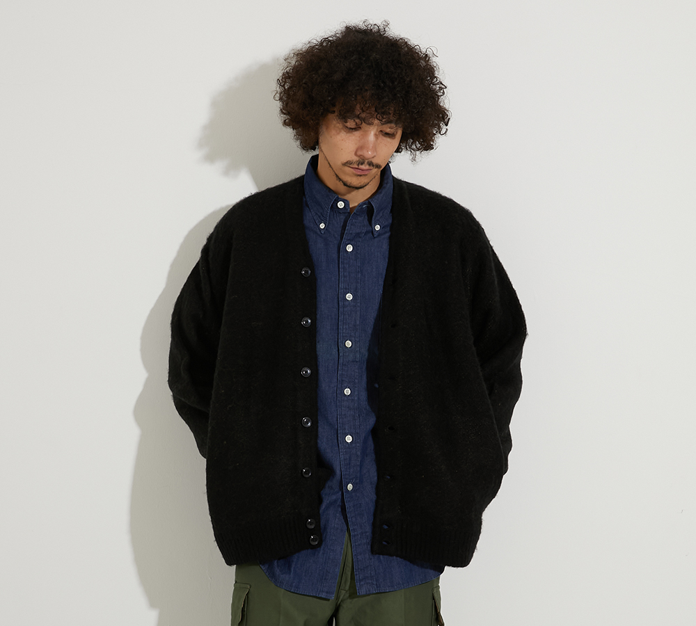 TOWN CRAFT x HIGH!STANDARD SHAGGY CARDIGAN | HOLLYWOOD RANCH