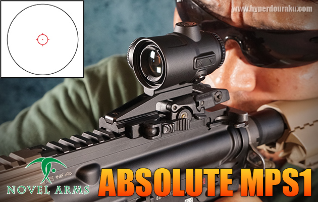 NOVEL ARMS 等倍スコープ ABSOLUTE MPS1 プリズムサイト