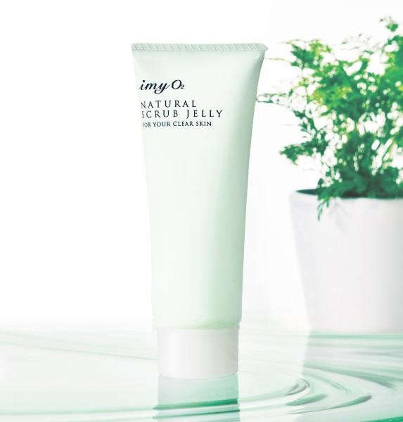 ナチュラルスクラブジェリー : 無添加化粧品のIMY O2－マイナスイオン