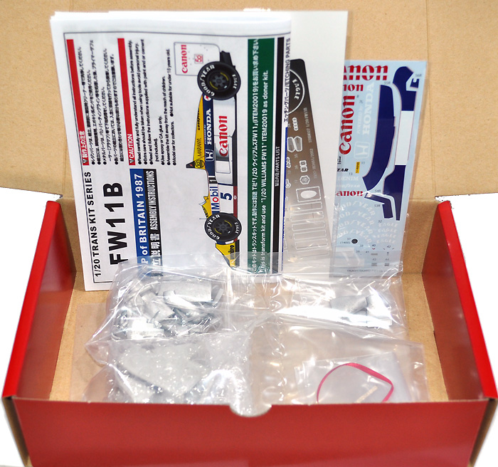 スタジオ27 ウイリアムズ FW11B 1987 イギリスGP トランスキット F-1