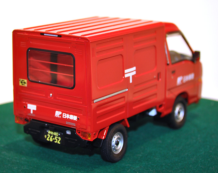 アオシマ '12 サンバートラック 郵便車 1/24 ザ・ベストカーGT 092