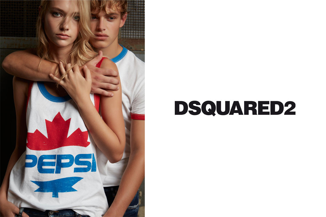 DSQUARED2/ディースクエアード＞と＜PEPSI/ペプシ＞によるカプセル