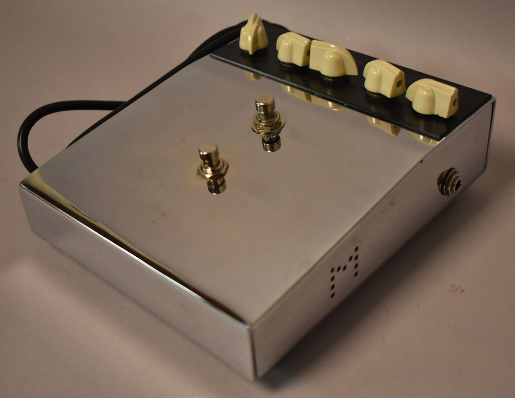 1990s Matchless Hot Box Tube Preamp/Distortion Pedal V1 Silver